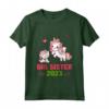 Promoted To Big Sister Est 2023 - Going to be Big Sister 2023 Maglietta - Perfect Pregnancy Gender Reveal Party Gift for Girls