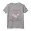 Bambino Diventerò HapTiger Maglietta - Annuncio Gravidanza per Ragazze - Regalo per Grande Sorella