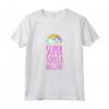 Maglia Donna Bambina Unicorno - Super Sorella Maggiore Maglietta Divertente - Ideale per Compleanno - Marca HapTiger