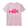 No Vabbe Adoro - T-shirt Uomo e Bambina Divertenti - Idee Regalo San Valentino - Maglietta Unica e Simpatica