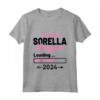Bambino Diventerò Sorella Maggiore 2024 - Maglietta per Annuncio Gravidanza - Regalo Compleanno per Bambina