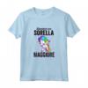 Sorella Maggiore Maglietta - Annuncio Nascita Bimbo Unicorno - Regalo Compleanno 2021 o 2022 per Ragazza e Marito
