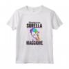 Sorella Maggiore Maglietta - Annuncio Nascita Bimbo Unicorno - Regalo Compleanno 2021 o 2022 per Ragazza e Marito