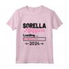 Bambino Sorella Maggiore Loading 2024 - HapTiger Maglietta per la Futura Sorella Maggiore - Regalo Annuncio Gravidanza