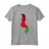 Mappa e Bandiera del Malawi - Maglietta Unisex per Esploratori - Ideale per Appassionati di Geografia