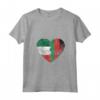Donna Cuore Bandiera Italiana Malawi | Italia Malawi Flag Roots Kids Maglietta con Collo a V - Mostra le tue Radici con questa Maglietta unica!