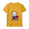 Donna Malawi Cuore Panda Pride Malawi Bandiera Radici Uomini Donne Bambini Maglietta con Collo a V - Ideale per Mostrare Amore e Orgoglio per il Malawi