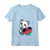 Donna Malawi Cuore Panda Pride Malawi Bandiera Radici Uomini Donne Bambini Maglietta con Collo a V - Ideale per Mostrare Amore e Orgoglio per il Malawi