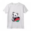 Donna Malawi Cuore Panda Pride Malawi Bandiera Radici Uomini Donne Bambini Maglietta con Collo a V - Ideale per Mostrare Amore e Orgoglio per il Malawi