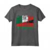 Bandiere Italia Malawi | Mezzo Malawi Radici Italiane Vintage Maglietta - Mostra le Tue Radici con Stile!