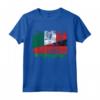 Bandiere Italia Malawi | Mezzo Malawi Radici Italiane Vintage Maglietta - Mostra le Tue Radici con Stile!