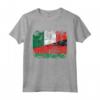 Bandiere Italia Malawi | Mezzo Malawi Radici Italiane Vintage Maglietta - Mostra le Tue Radici con Stile!