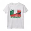 Bandiere Italia Malawi | Mezzo Malawi Radici Italiane Vintage Maglietta - Mostra le Tue Radici con Stile!