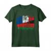Bandiere Francia Malawi | Mezzo Malawi Radici Francesi Vintage Maglietta - Abbigliamento Misti per Uomo, Donna e Bambino