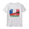 Bandiere Francia Malawi | Mezzo Malawi Radici Francesi Vintage Maglietta - Abbigliamento Misti per Uomo, Donna e Bambino