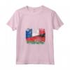 Donna Bandiere Francia Malawi | Mezzo Malawi Radici Francesi Vintage Maglietta - Unione di Culture, Radici Forti - Abbigliamento Unisex