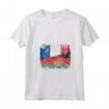 Donna Bandiere Francia Malawi | Mezzo Malawi Radici Francesi Vintage Maglietta - Unione di Culture, Radici Forti - Abbigliamento Unisex