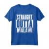 Malawi - Dritto fuori dal Malawi Maglietta - Abbigliamento Personalizzato per mostrare l'Orgoglio del Malawi