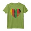 Cuore Bandiera Tedesca del Malawi - Germania Malawi Flag Roots Kids Maglietta | Abbigliamento Orgoglio Radici