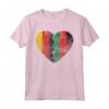 Cuore Bandiera Tedesca del Malawi - Germania Malawi Flag Roots Kids Maglietta | Abbigliamento Orgoglio Radici