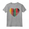 Cuore Bandiera Tedesca del Malawi - Germania Malawi Flag Roots Kids Maglietta | Abbigliamento Orgoglio Radici
