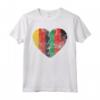 Cuore Bandiera Tedesca del Malawi - Germania Malawi Flag Roots Kids Maglietta | Abbigliamento Orgoglio Radici