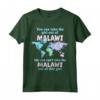 Ragazza Orgogliosa dal Malawi - Maglietta Patriottica per Donne Trasferite dal Malawi - Regalo Patriottico Divertente