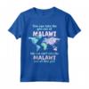 Ragazza Orgogliosa dal Malawi - Maglietta Patriottica per Donne Trasferite dal Malawi - Regalo Patriottico Divertente