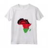 Malawi Africano Nyasaland Antenati - Maglietta Patriotica con Collo a V per Cittadini e Turisti - Eredità del Malawi