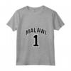 Malawi One Orgoglioso Malawi Maglietta con Collo a V - Design Sportivo per Mostrare l'Orgoglio Nazionale - Ideale per Uomini, Donne e Bambini