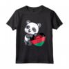 Malawi Cuore Panda Pride - Maglietta Bandiera Malawi con Radici - Ideale per Sostenitori e Turisti del Malawi