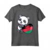 Malawi Cuore Panda Pride - Maglietta Bandiera Malawi con Radici - Ideale per Sostenitori e Turisti del Malawi