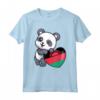 Malawi Cuore Panda Pride - Maglietta Bandiera Malawi con Radici - Ideale per Sostenitori e Turisti del Malawi