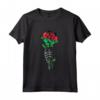 Malawi Rose con scheletro - Pride Bandiera Malawi Roots Souvenir Maglietta - Ideale per Mostrare il Tuo Amore per il Malawi