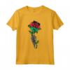 Malawi Rose con scheletro - Pride Bandiera Malawi Roots Souvenir Maglietta - Ideale per Mostrare il Tuo Amore per il Malawi