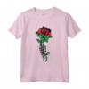 Malawi Rose con scheletro - Pride Bandiera Malawi Roots Souvenir Maglietta - Ideale per Mostrare il Tuo Amore per il Malawi
