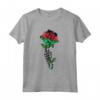 Malawi Rose con scheletro - Pride Bandiera Malawi Roots Souvenir Maglietta - Ideale per Mostrare il Tuo Amore per il Malawi
