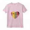 Donna Cuore Bandiera Spagnola del Malawi | Spagna Malawi Flag Roots Kids Maglietta con Collo a V - Abbigliamento per Uomo, Donna e Bambini - Mostra le Tue Radici con Orgoglio