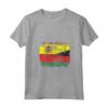 Donna Bandiere Spagna Malawi | Mezzo Malawi Radici Spagnole Vintage Maglietta con Collo a V - Celebra le Tue Radici con Stile!