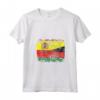 Donna Bandiere Spagna Malawi | Mezzo Malawi Radici Spagnole Vintage Maglietta con Collo a V - Celebra le Tue Radici con Stile!
