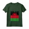 Donna Bandiera del Malawi Maglietta con Collo a V - Design Elegante per Mostrare il Tuo Amore e Orgoglio - Ideale per Uomini, Donne e Bambini
