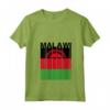 Donna Bandiera del Malawi Maglietta con Collo a V - Design Elegante per Mostrare il Tuo Amore e Orgoglio - Ideale per Uomini, Donne e Bambini