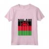 Donna Bandiera del Malawi Maglietta con Collo a V - Design Elegante per Mostrare il Tuo Amore e Orgoglio - Ideale per Uomini, Donne e Bambini