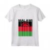 Donna Bandiera del Malawi Maglietta con Collo a V - Design Elegante per Mostrare il Tuo Amore e Orgoglio - Ideale per Uomini, Donne e Bambini