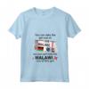 Donna Malawi Girl - Carta d'imbarco del Malawi - Maglietta con Collo a V per Donne Patriottiche - Ideale per Trasferimento dal Malawi