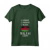 HapTiger Vacanza di Viaggio Malawi - Maglietta Souvenir con Collo a V per il tuo Viaggio in Malawi - Esplora il Malawi