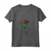 Donna Malawi Rose con Scheletro - Orgoglio Bandiera Malawi Roots Souvenir Maglietta - Ideale per Mostrare il Tuo Amore per il Popolo del Malawi