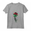 Donna Malawi Rose con Scheletro - Orgoglio Bandiera Malawi Roots Souvenir Maglietta - Ideale per Mostrare il Tuo Amore per il Popolo del Malawi