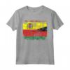 Bandiere Spagna Malawi | Mezzo Malawi Radici Spagnole Vintage Maglietta - Abbigliamento per chi Ha Radici in Spagna e Malawi