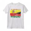 Bandiere Spagna Malawi | Mezzo Malawi Radici Spagnole Vintage Maglietta - Abbigliamento per chi Ha Radici in Spagna e Malawi